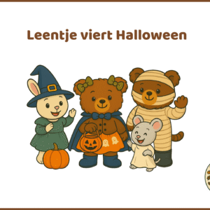 Leentje viert Halloween